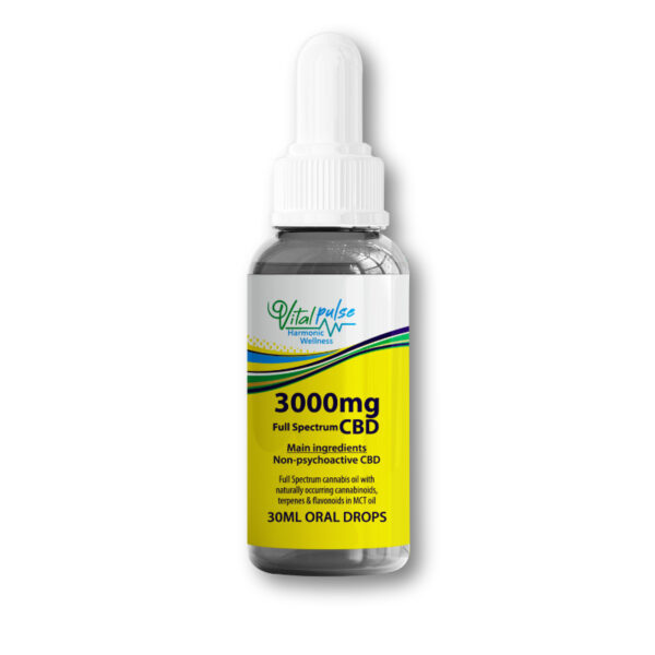Afrigold Main image Vital Pulse 3000mg Full Spectrum CBD